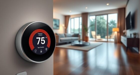 smart thermostats with occupancy lighting
