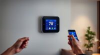 smart thermostats with rollback