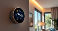 smart thermostats with weather