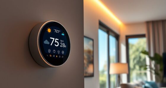 smart thermostats with weather