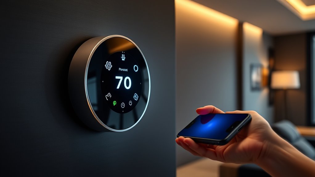 smartphone compatible thermostat options