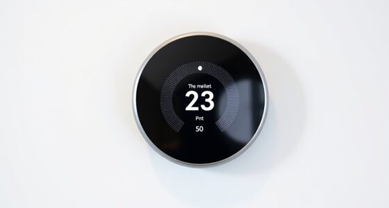 top smart thermostat displays