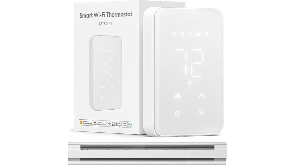 wi fi electric heater thermostat
