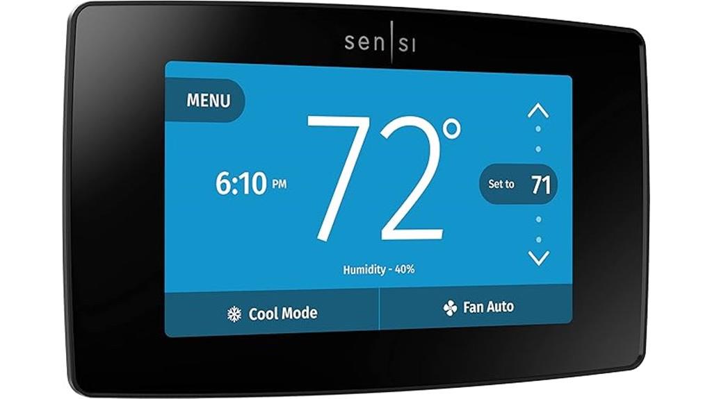 wi fi touchscreen thermostat