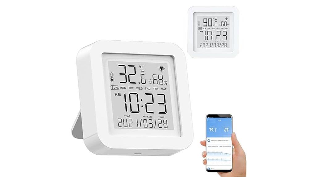 wifi temperature humidity monitor