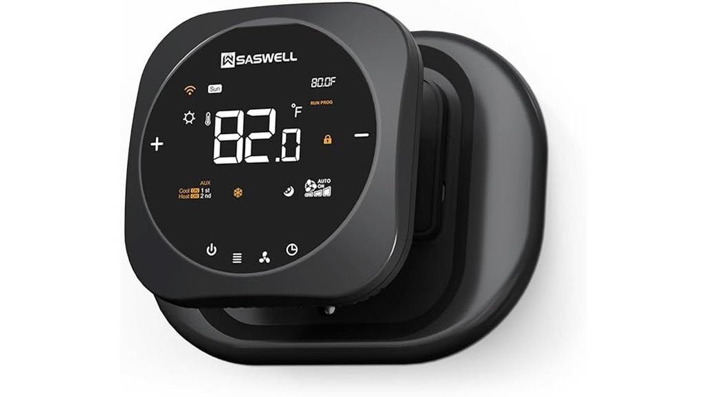 wifi voice controlled smart thermostat