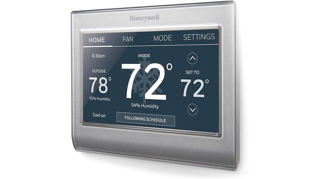 wireless smart color thermostat