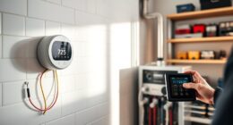 backup heating system setup