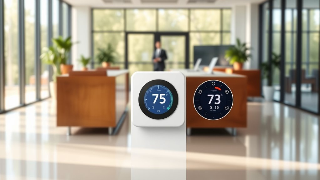 business office thermostat selection