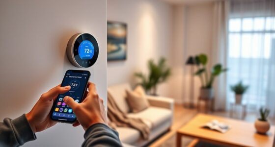 configure wi fi and pair thermostat