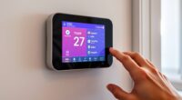 configuring thermostat language options