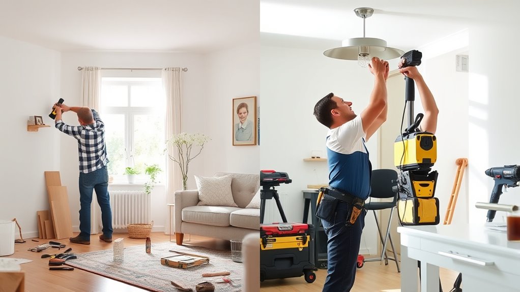 diy vs professional installation