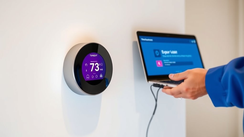 firmware updates enhance thermostat performance