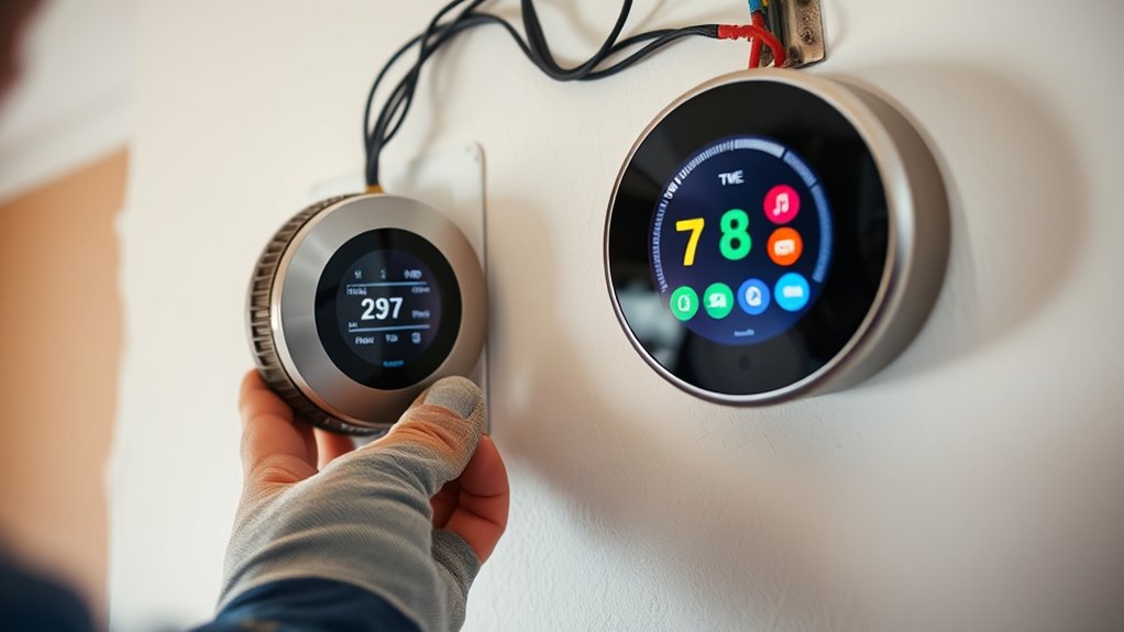 install smart thermostat replacement