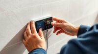 installing electric heating thermostats