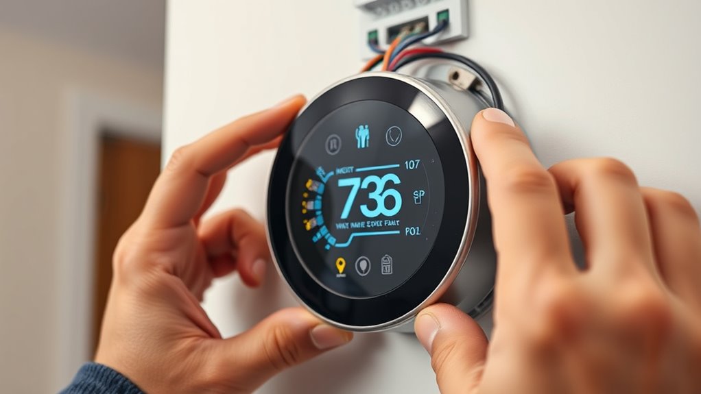 installing thermostat without wire