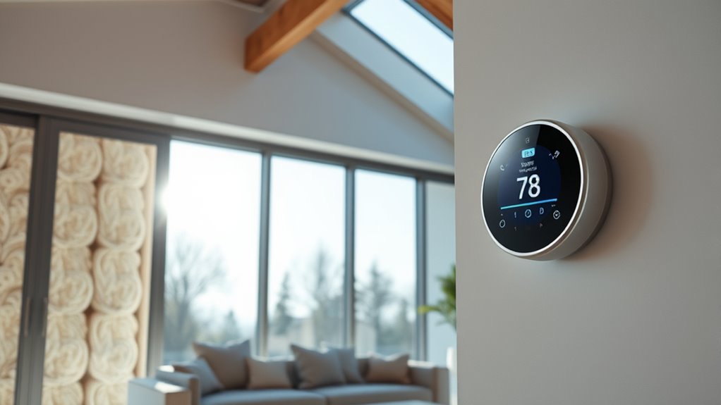 insulation boosts thermostat efficiency