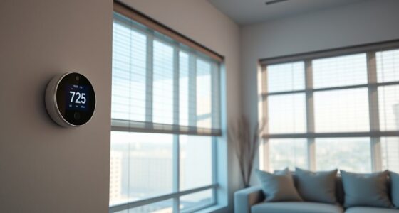 integrating thermostats with shades
