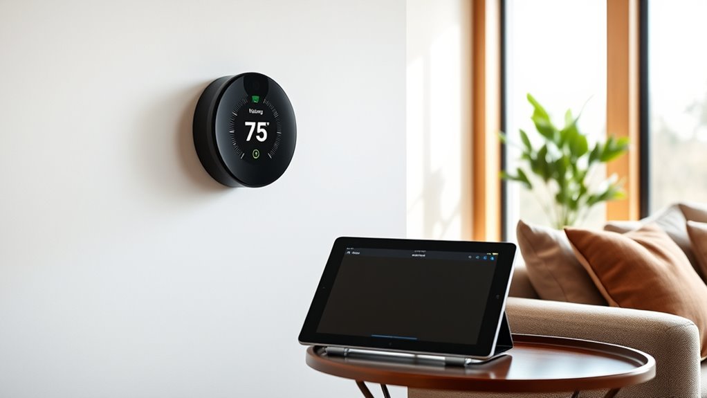 matter compatible thermostat integration