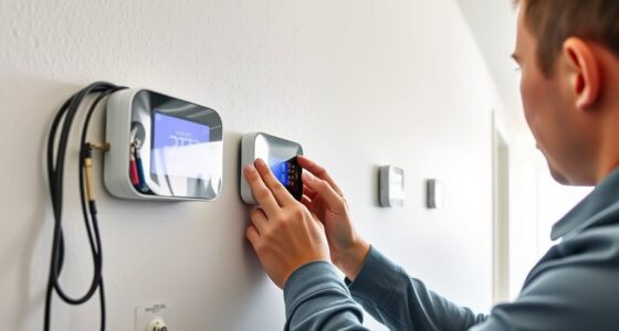 multi family building thermostat installation