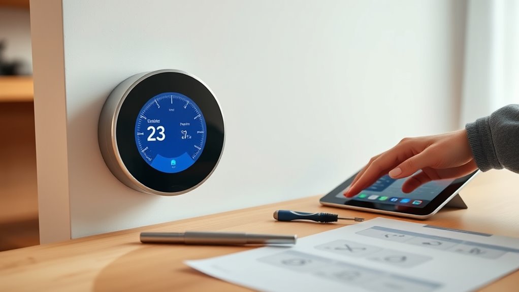 proper smart thermostat setup