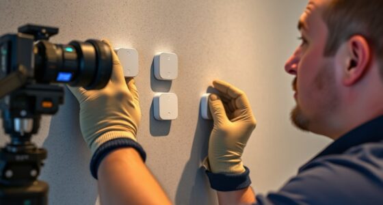 sensor installation for thermostats