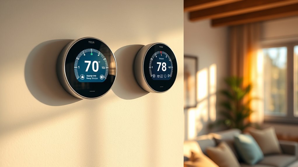 smart energy saving thermostats