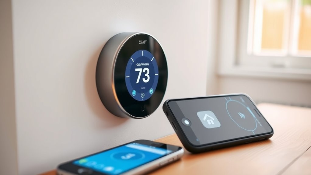 smart geofencing thermostat control