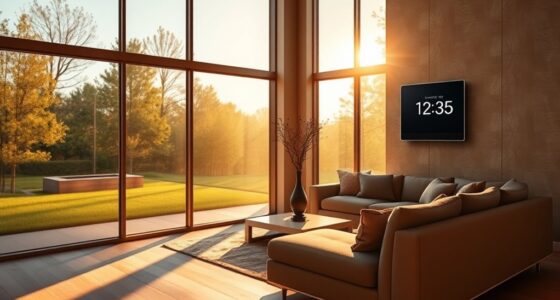 smart heating window integration