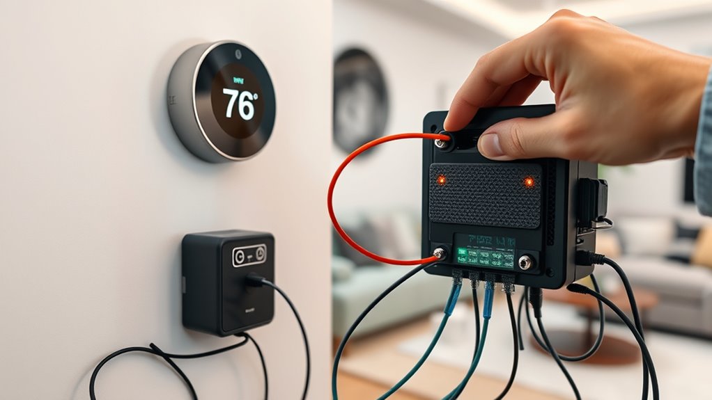smart multi hub thermostat integration