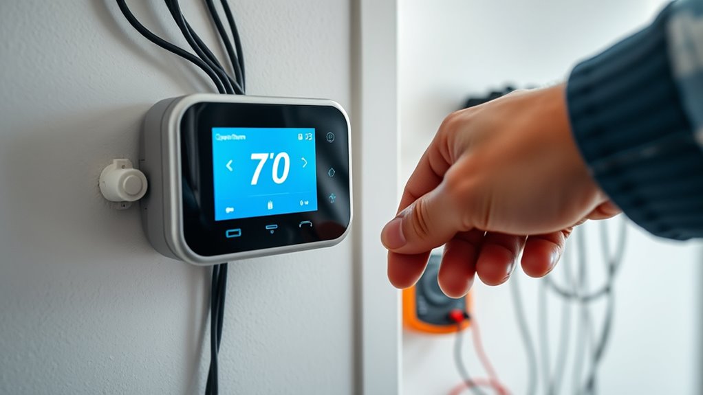smart opentherm thermostat installation
