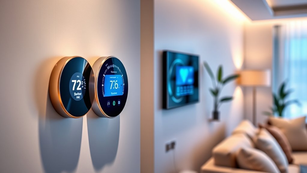 smart security thermostat integration