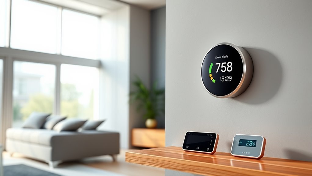 smart thermostat air monitoring