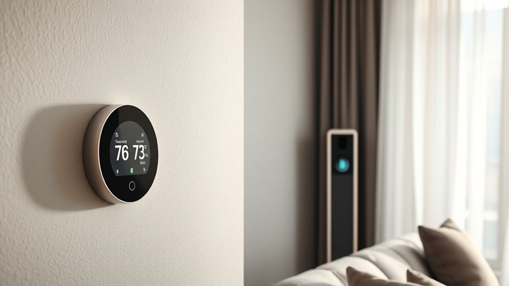 smart thermostat and purifier integration