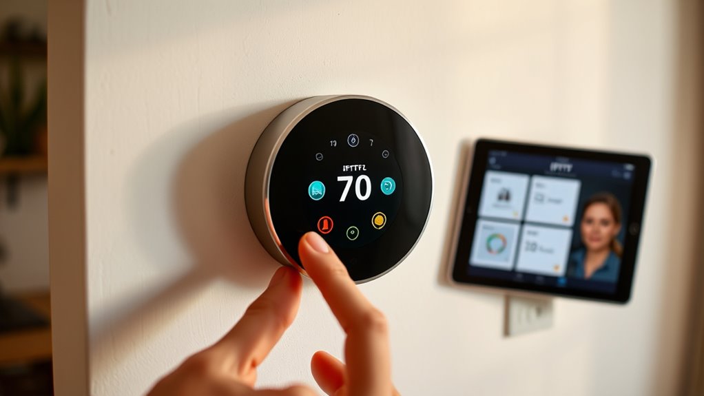 smart thermostat automation integration