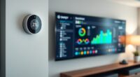 smart thermostat dashboard integration