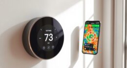 smart thermostat geofencing selection