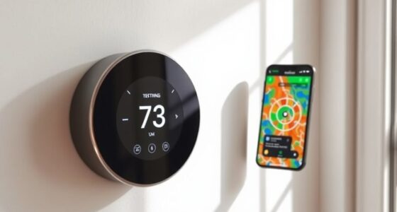 smart thermostat geofencing selection