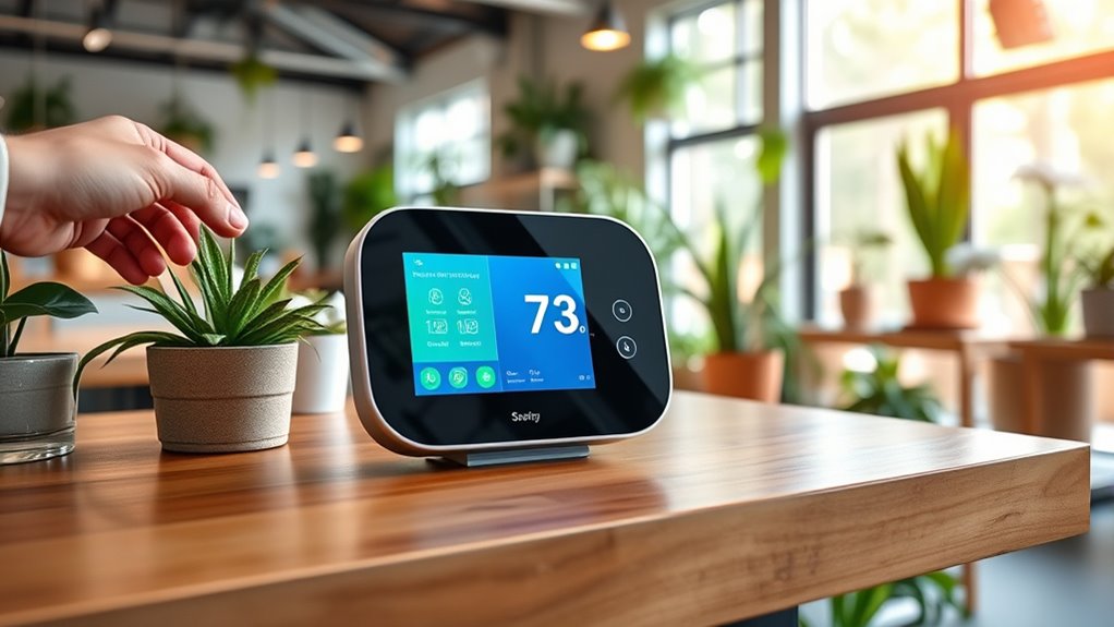 smart thermostat green building
