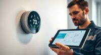 smart thermostat hvac alerts