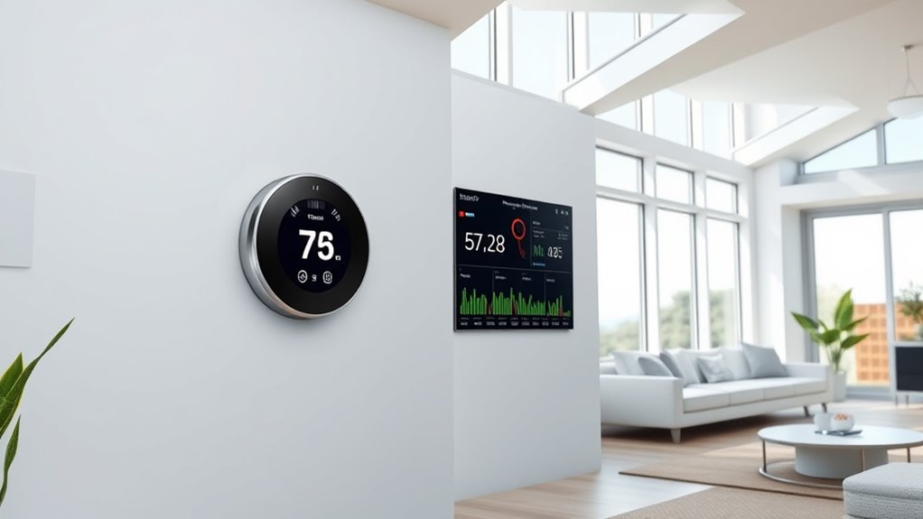 smart thermostat solar integration