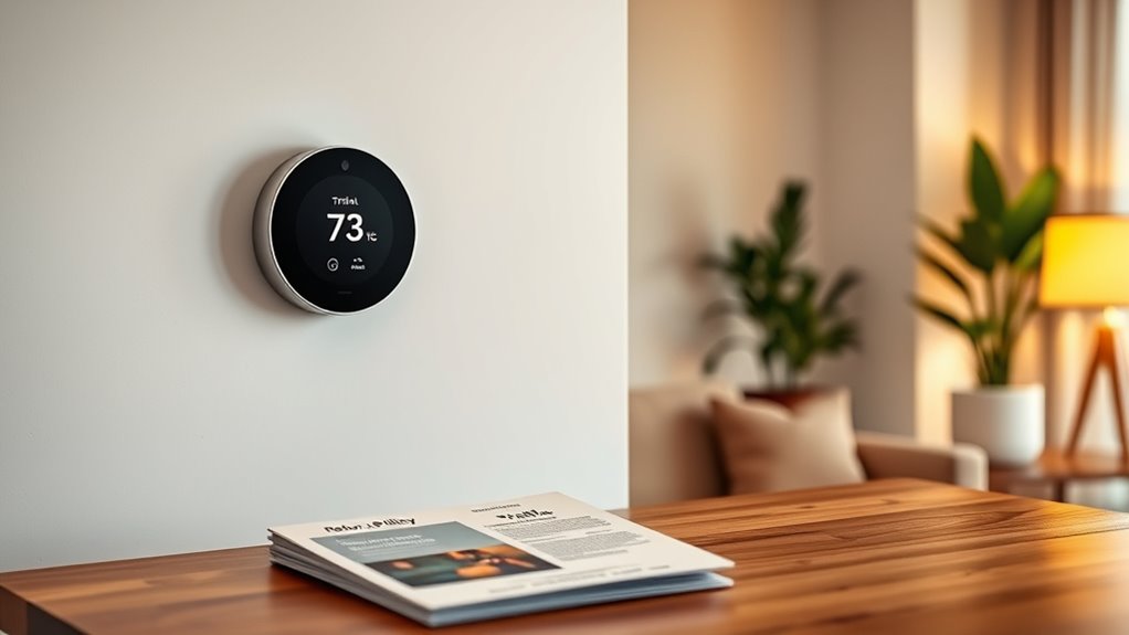 smart thermostat trial policies