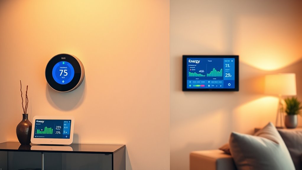 smart thermostats energy monitoring