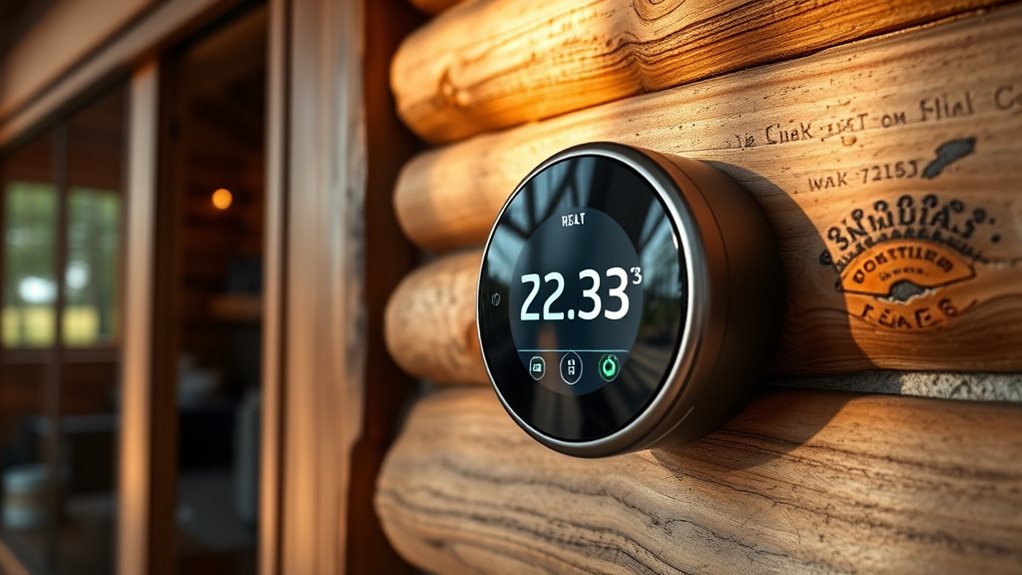 smart thermostats for cabins