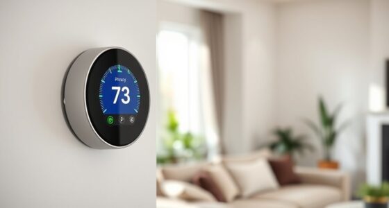 smart thermostats privacy controls