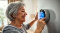 smart thermostats support elderly independence