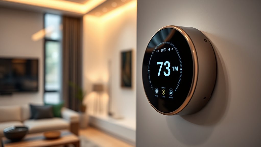 smart thermostats with updates