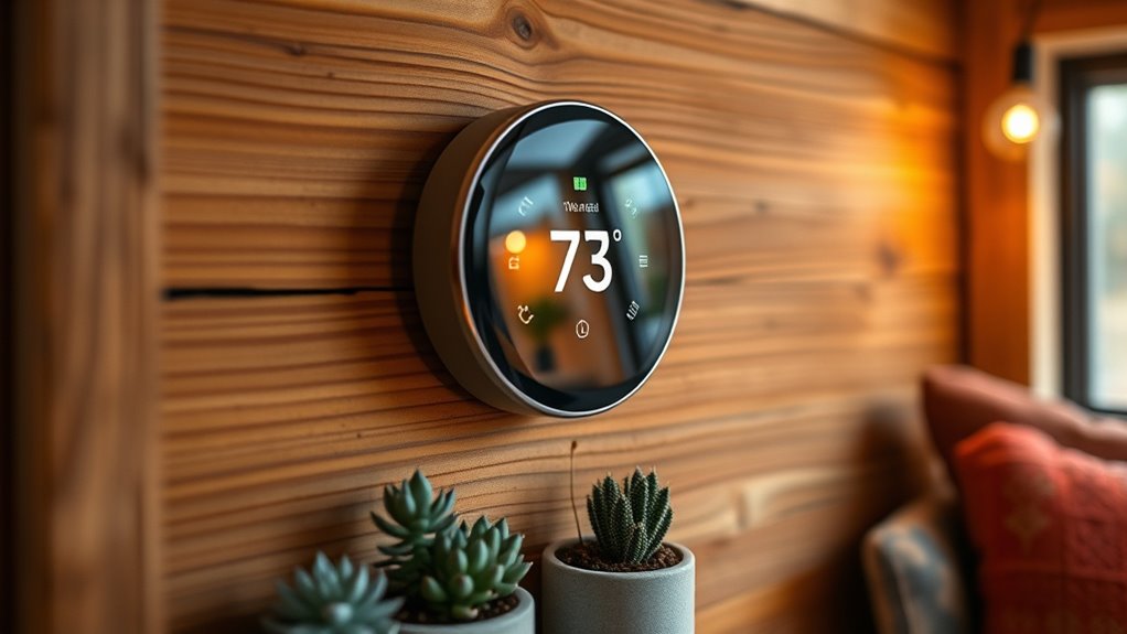 smart tiny house climate control