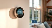 solar compatible smart thermostat