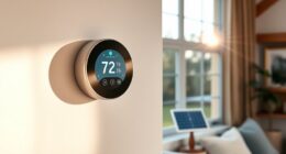 solar compatible smart thermostat